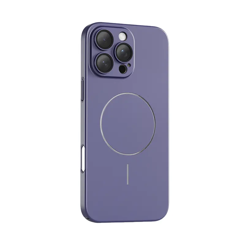 Frosted Magnetic Phone Case with Strong Lens Protection