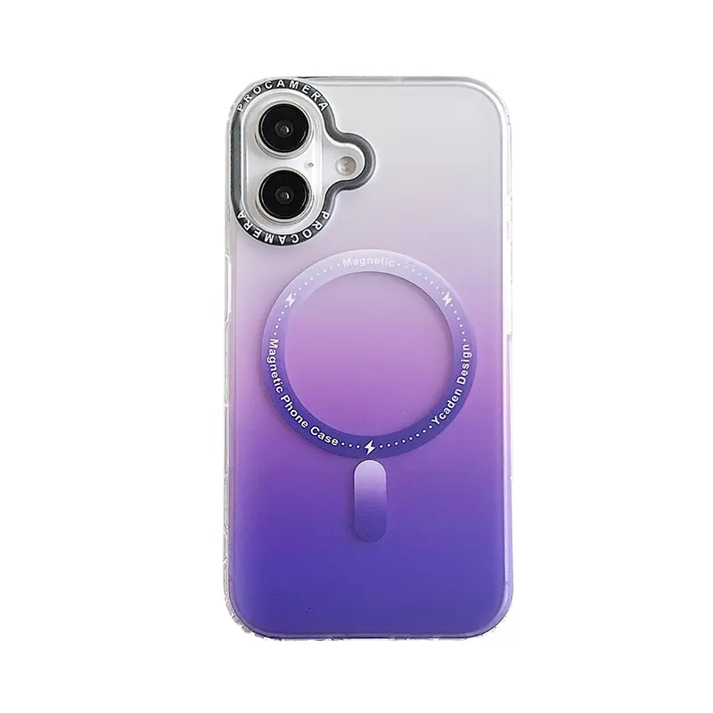 Stylish Magnetic Phone Case with Gradient Design