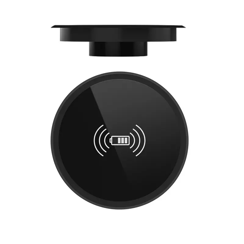 Invisible Embedded Wireless Charger for Desks