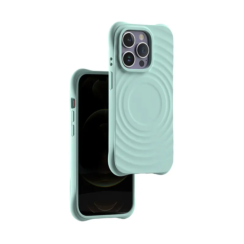 Premium Liquid Silicone Magnetic iPhone Case
