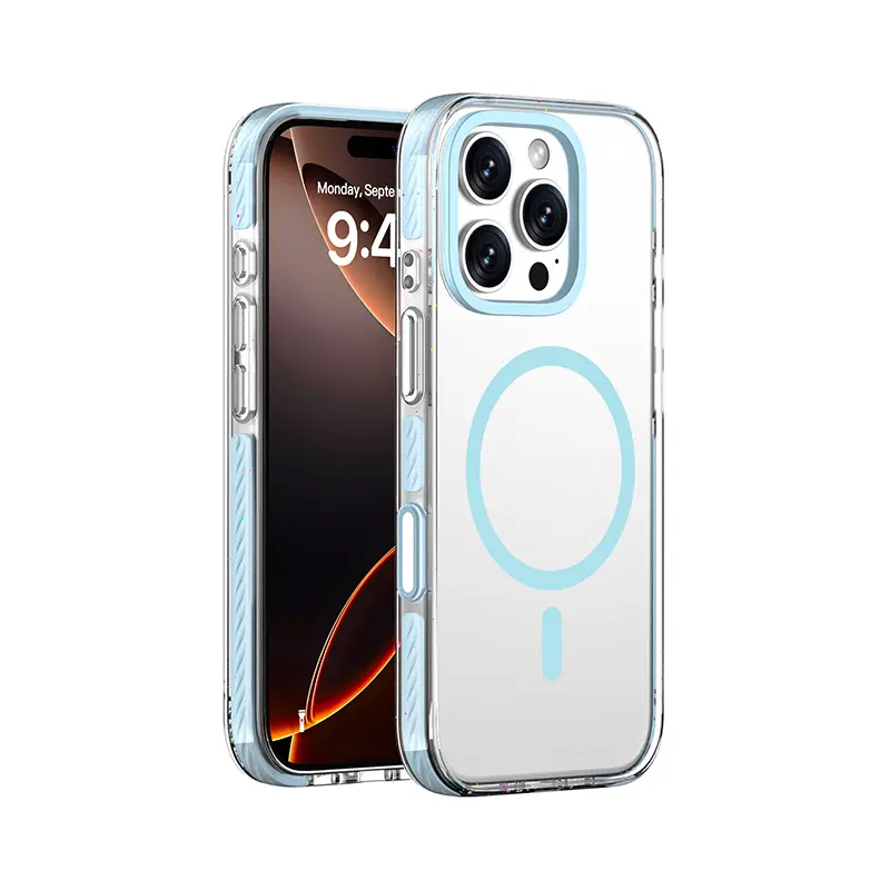 Magnetic Charging Case for iPhone—Anti-Yellowing & Drop Protection