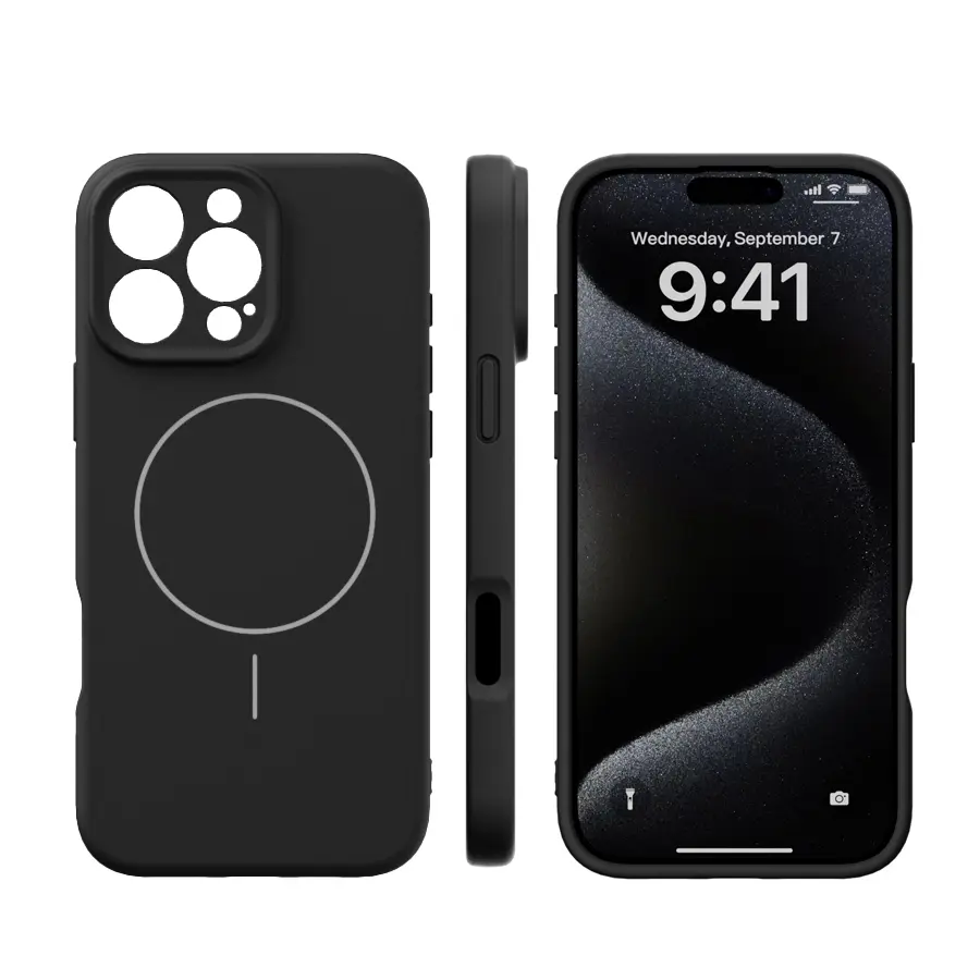 Slim Magnetic Silicone Case with Full Protection