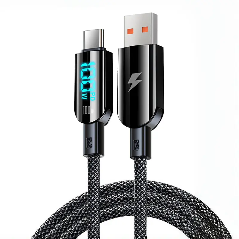 100W USB-C Cable with Real-...