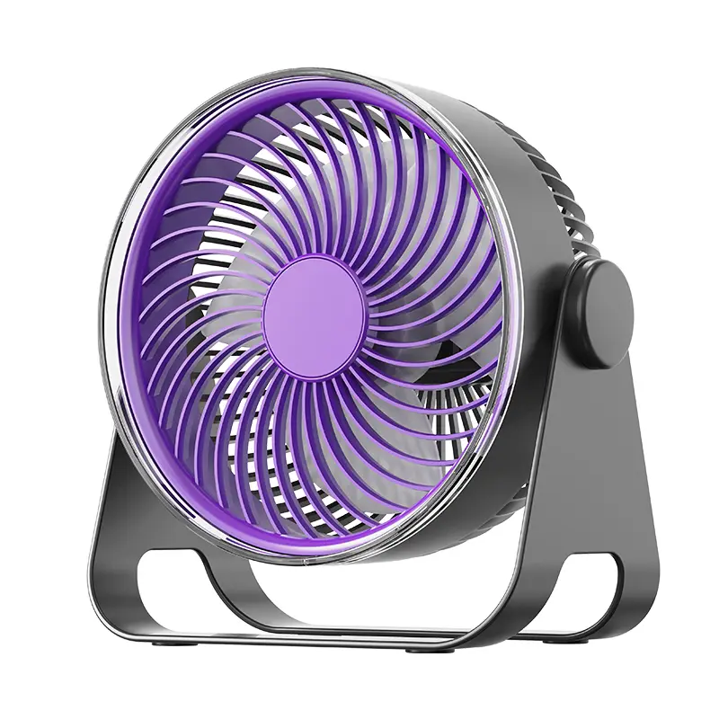 Tabletop Circulation Fan with 5 Speeds and Wall-Mount