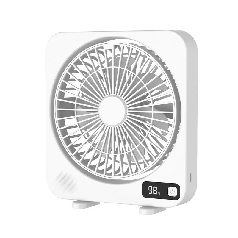 Quiet USB Desk Fan with 5 Speed Airflow Control