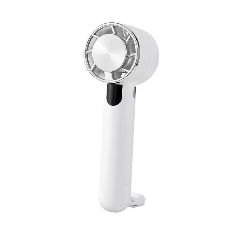 Portable Cold Compress Handheld Fan with Digital Display