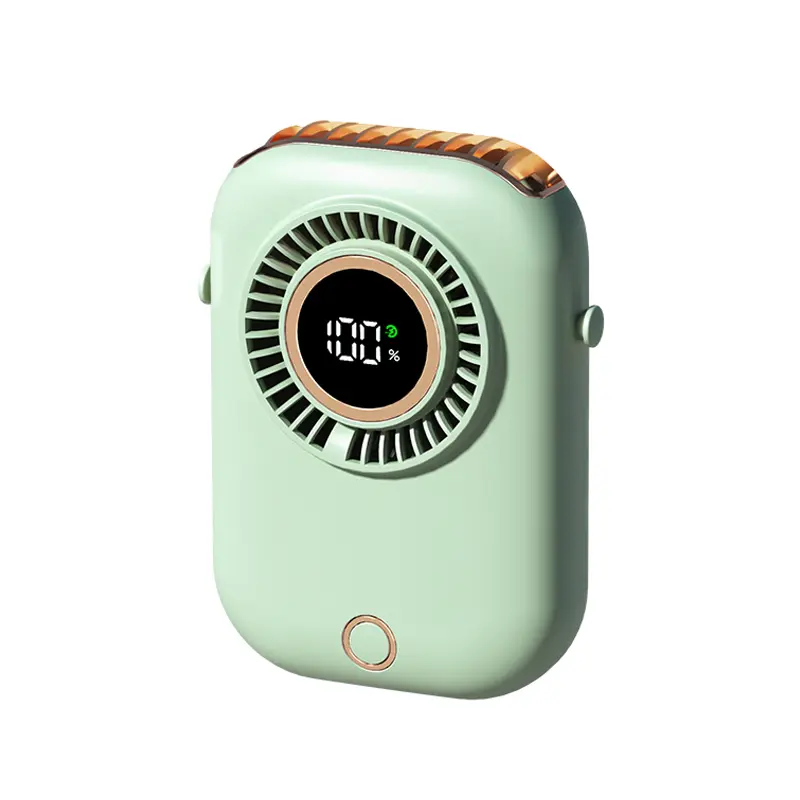 Portable Hanging Neck Fan with 5 Speed Options