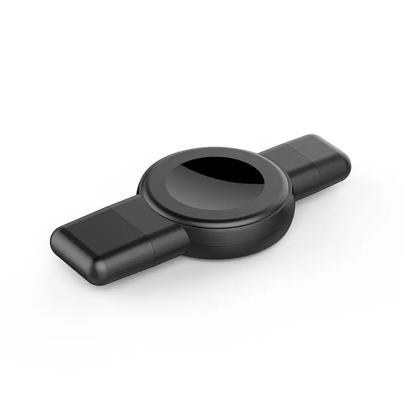 Ultra-Compact Portable Watch Charger with Dual USB Interfaces