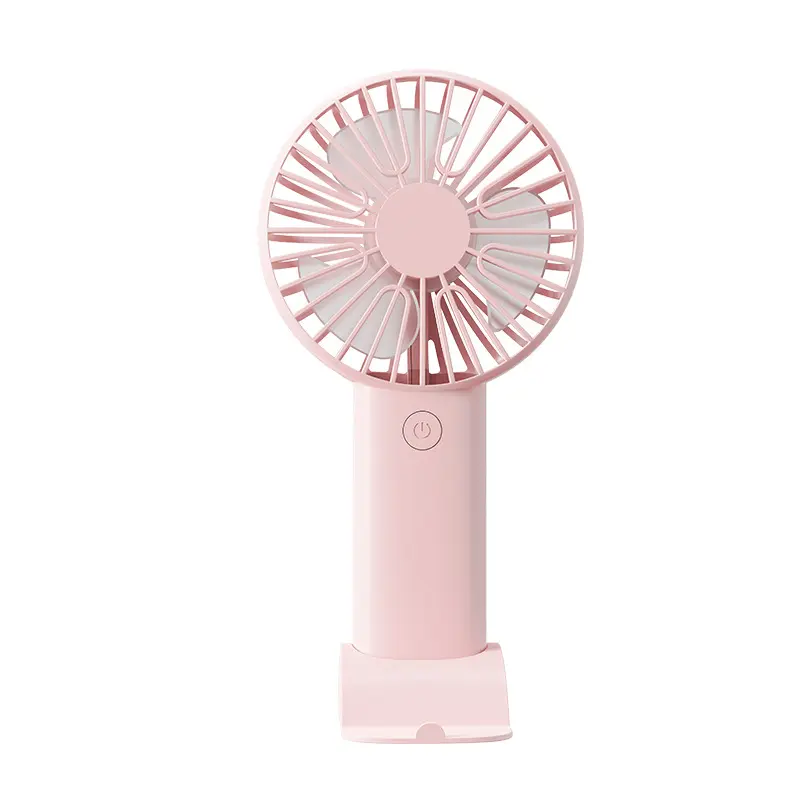 Small Portable Handheld Fan with Desktop Base