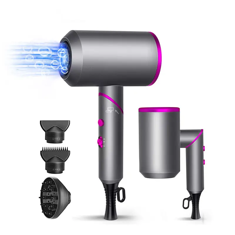 Portable Folding Hair Dryer with Ion Technology