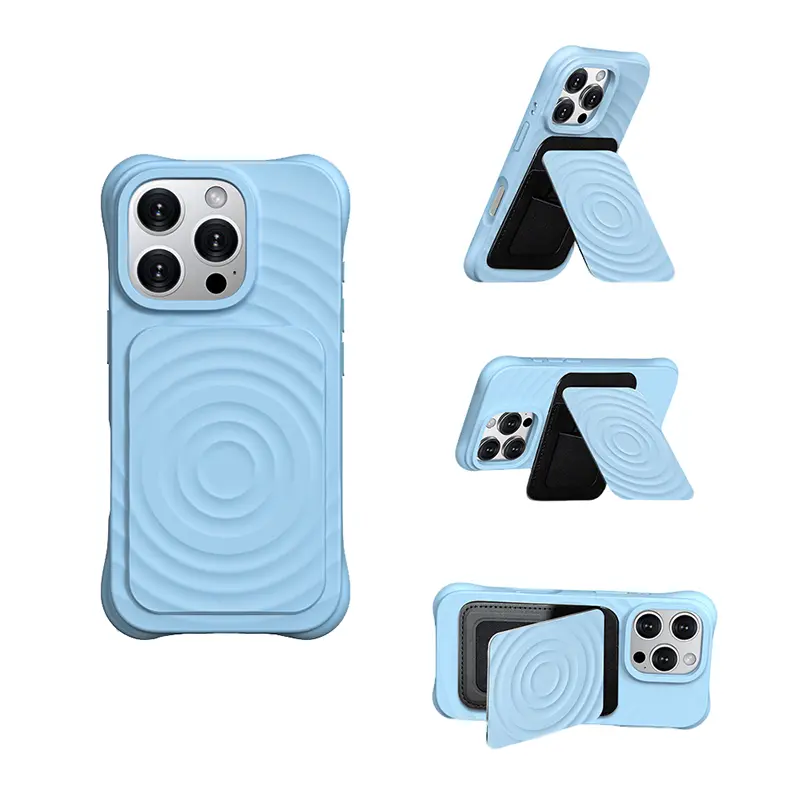 Magnetic Phone Stand Cardholder with Dual Function