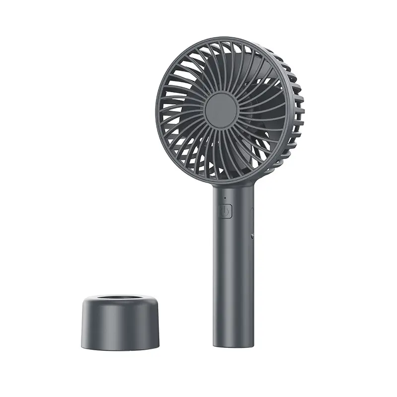Portable 3 Speeds Handheld Fan with Base