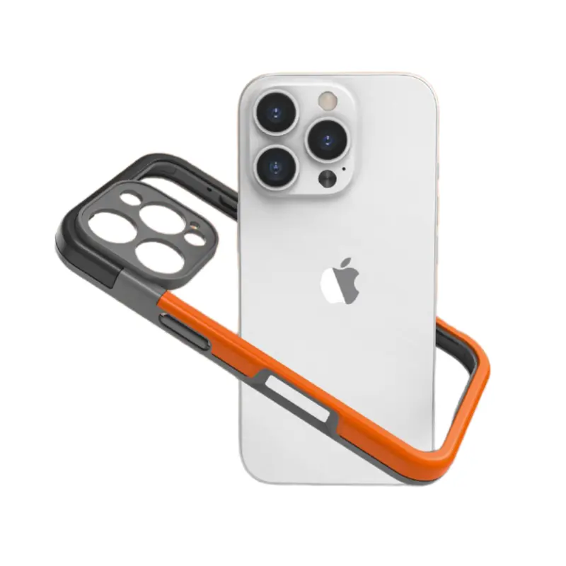 Colorful Hollow Border TPU Phone Cases