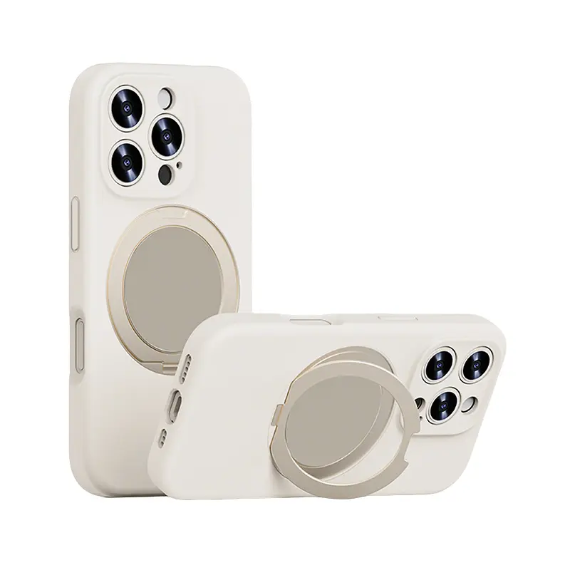 Magnetic Phone Case with Stand for iPhone