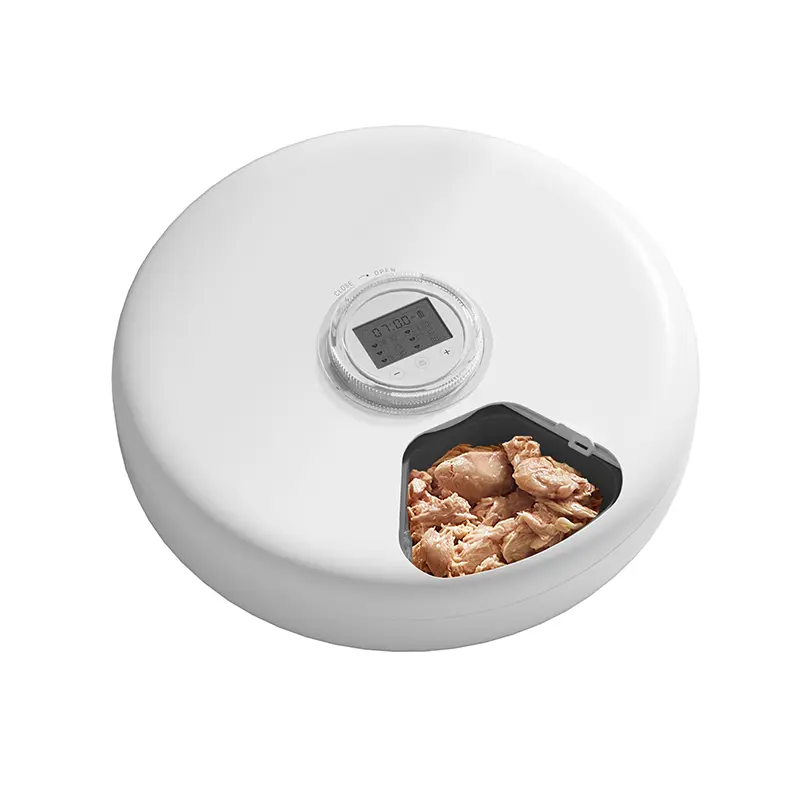Automatic Pet Feeder with Six-Meal Timer