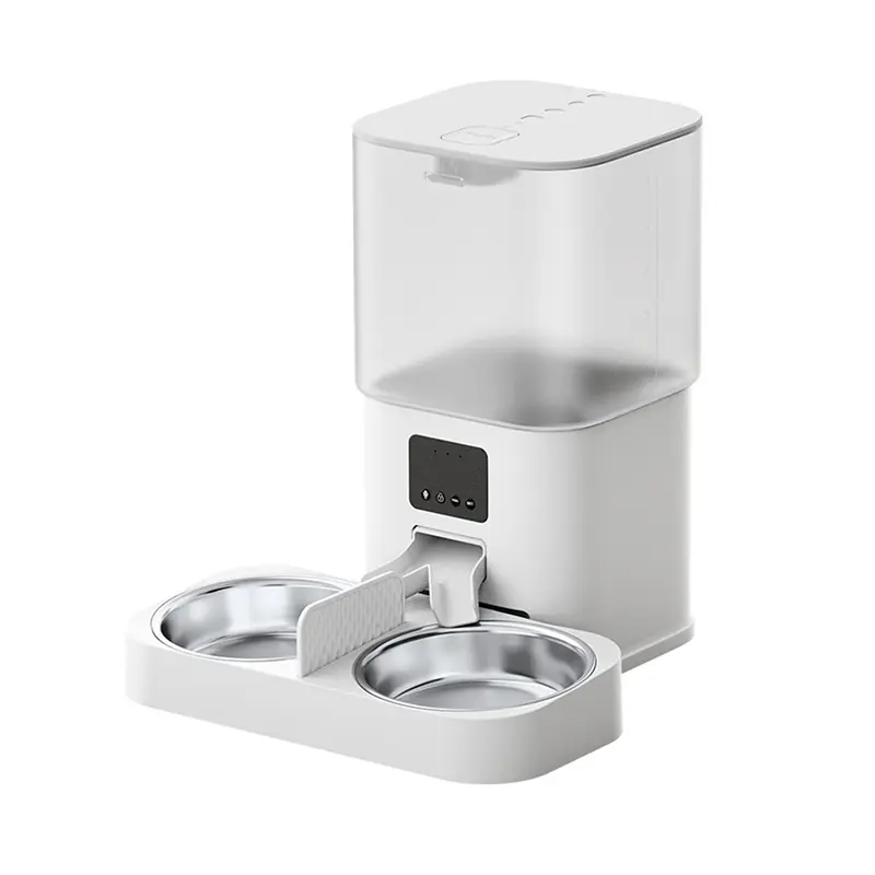 6L Smart Pet Feeder with Remote Control & Dual Power
