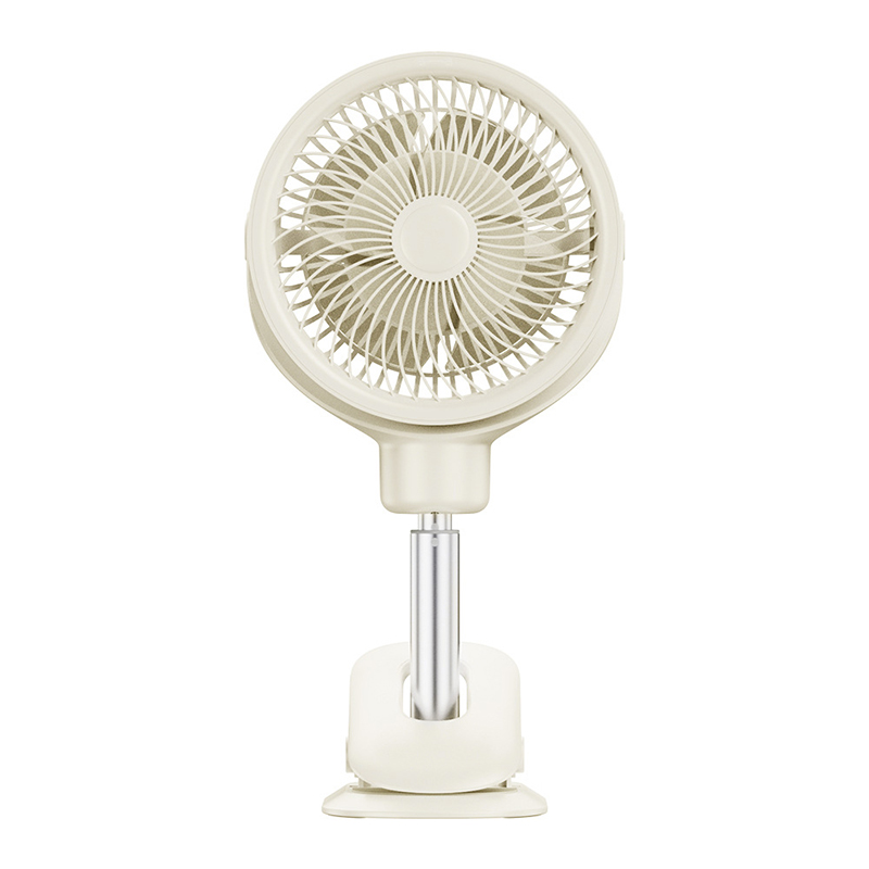 Multi-Functional USB Rechargeable Height Adjustable Clip Fan with LED Light